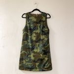 Alice + Olivia  Clyde Shift Mini Dress in Camo Size 8 Photo 1