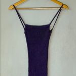 a. roege hove Purple Square Neck Mini Dress Photo 3