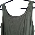 H.I.P. NWT π« 2-Piece Set, Olive Green Sheer Lace Retro Peasant Top+Tank Top, 1X Photo 10