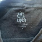 Life wide open t shirt Black Photo 1