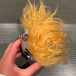 NWOT Liebeskind Berlin Creature Voodoo Keychain Purse Charm Gray Photo 6