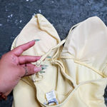 Revamped  Yellow Ribbed One-Piece Swimsuit Photo 6