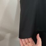 Alexis Caprice satin Two Tone Dress with Overlay detail off white and black sz S Photo 6