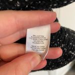 Jones New York EUC  Sport women’s black speckled thick knit button poncho sweater Photo 5