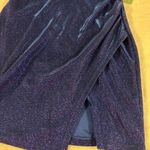City Triangles  Glitter Knit Party Dress Junior Sapphire/Magenta Women Size 5 Photo 6