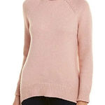 Velvet Graham & Spencer Pink Turtleneck Alpaca Wool Photo 0