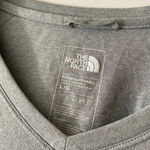 The North Face Gray V Neck Active Tee Photo 3