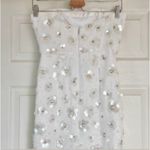 Milly  Kait Fleur Paillette Midi Dress US 2 NEW Bridal Embellished Beaded Photo 10
