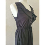 Bebop Be‎ Bop Junior's Black Dress W/Pockets Sleeveless High Low Womens Size Small Photo 2