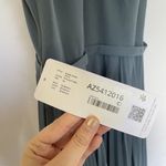 Azazie NWT A4 Lenon Twilight formal maxi dress halter neckline bridesmaid dress Photo 3