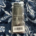 Source Unknown Cubic Zirconia Snowflake Pendant & Chain Photo 1