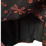 EUC Sundance Vivienne Boho Eyelet
Embroidered Shift Dress Black Size 10 Photo 3