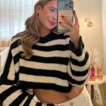 Adika Cropped Long Sleeve Sweater Photo 2