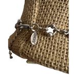 Chico's Silver Tone Charm Necklace Fish Turtle Adjustable Nature Boho 16" + 3" Photo 3