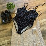 Urban Outfitters  Low Back Flower Body Suit Size XL Photo 0