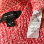 Ann Taylor  Light Red Wool Blend Knit Sweater Small Photo 3