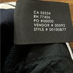 Club Monaco  Navy Linen Blend Wide Leg Pants Size 6 Photo 7