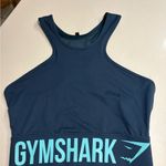 Gymshark Sports Bra Dark Teal Blue size Small Photo 2