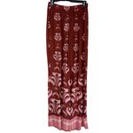 ADRIANA DEGREAS Vintage Lily Wide Leg Pant in in Unique Medium New Womens Orange Photo 5