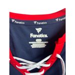 Fanatics Women's Navy/Red New England Patriots Team Draft Me Lace-Up T-Shirt Photo 1