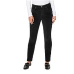 Well Worn  Women's High Rise Corduroy Pants Black Stretch Size 12/32 NEW Casual‎ Photo 1