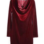 Bobi NWT Wine Velvet Dress Size Small Photo 0