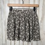 Brandy Melville  Floral‎ Mini Skirt Stretch Waistband One Size Fits Small/Medium Photo 3