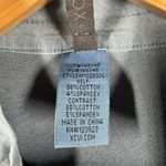 XCVI Jacket Women Size M Gray Ruched Zippered Hi Lo 3/4 sleeve Jacket Spring Photo 3