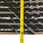 Dana Buchman  Womens PXL Black Geometric Print Wrap Dress Long Sleeve Tie Waist Photo 11