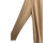 Chico's Chico’s L 2 tan open front tan long rabbit hair blend neutral cardigan office Photo 2