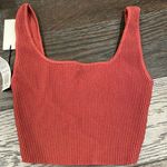 Aritzia NWT babaton sculpt knit tank cider gold xxs Photo 0