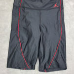 Jordan Air  Women's Biker‎ Tights Black-Red DC2177-010 Size Small Photo 0