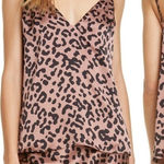 Cami NYC  The Olivia Leopard Print Silk Camisole in Graphic Leopard Photo 0
