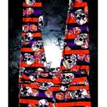 LuLaRoe  Halloween Leggings Tall Curvy 32 inch Skull Floral TrickTreat Fe… Photo 0