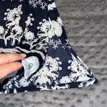 Show Me Your Mumu carter tunic vneck mini dress coverup blue floral sheer FLAW Photo 10