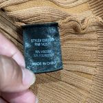 Iris  Tan Ribbed Knitwear Photo 2