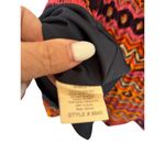 Mystree  Strapless Printed Dress Large Photo 5