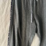 Splendid  Gray Crop Leopard Sweatpants Size Small Photo 1