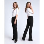 Betabrand Black Bootcut 6 Button Dress Yoga Pants Photo 1