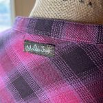 Matilda Jane  Pink Plaid Button Up Top Size S Photo 2