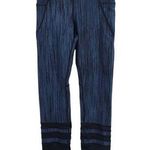 Vimmia Blue and Black Cropped Leggings NWT Size XS Storm Charge Legging Photo 0