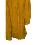 ZARA Women's Dress Mini Polka Dot Lace Pleated Hem V-Neck Balloon Sleeve Medium Photo 1