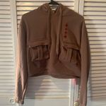 Brown Cargo Hoodie Size M Photo 0