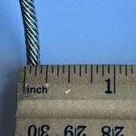 Women’s vintage dainty silver tone cable crystal bangle‎ bracelet one size Photo 6