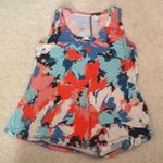 Ava & Vic Splatter Pattern Flowy Tank Photo 0