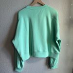Lululemon 💚✨ Mint Green Perfectly Oversized Softstreme Cropped Crew Photo 5
