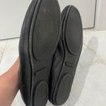 Tory Burch  Black Leather Logo Flats Size 8 US Photo 4