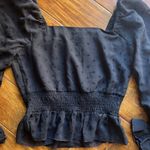 Lucy Paris  Polkadot sheer top Photo 5