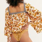 Free People Blooming Borders Bodysuit Photo 2