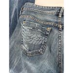 Armani Exchange Women's Jeans Size 4 Long Boot Cut Distressed Flare Photo 4